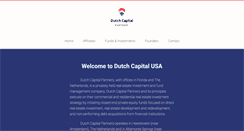 Desktop Screenshot of dutchcapital-usa.com